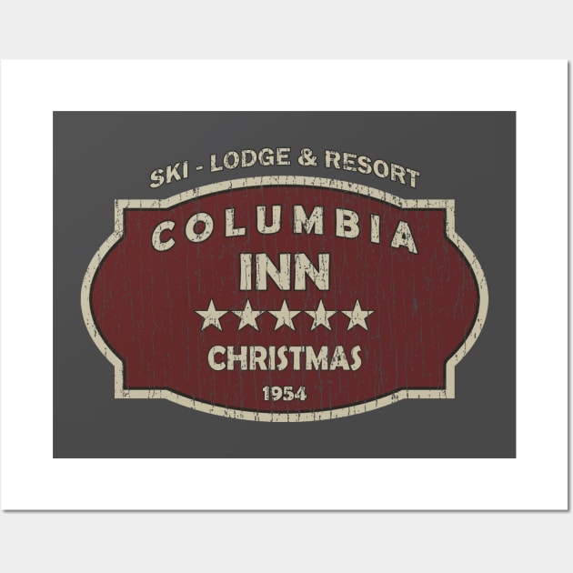 Columbia Inn_White Christmas - 1954 Wall Art by anwara